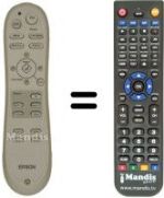 Télécommande équivalente Epson TW 200 H