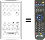 Replacement remote control 18083
