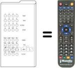 Télécommande équivalente 2085-85-060284