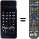 Replacement remote control 285-0000 / 1