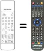 Télécommande équivalente 290P-023090