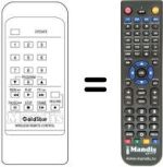 Télécommande équivalente LG GSE-1295 P