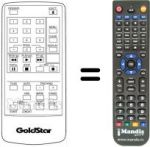 Télécommande équivalente 597-062F