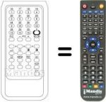 Replacement remote control VTS 99 / 30