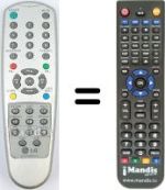 Replacement remote control LG RZ-20LA31