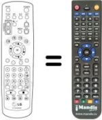 Télécommande équivalente LG CE 29Q46 ET