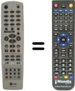 Télécommande équivalente 6710V00088B