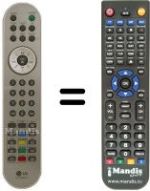 Télécommande équivalente LG RZ-17LZ20
