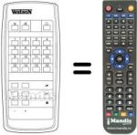 Télécommande équivalente 8668812231