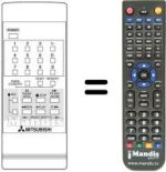 Télécommande équivalente 939P-15703