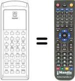 Télécommande équivalente 95498 E