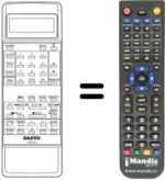 Télécommande équivalente A07915