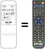 Télécommande équivalente A11701