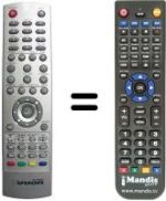 Télécommande équivalente Hyundai Q 421 H