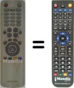 Télécommande équivalente Samsung LE 32M51B