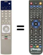 Télécommande équivalente ASSIST 2