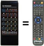 Télécommande équivalente Pioneer DECODER BR-82 B (CABLE TV)