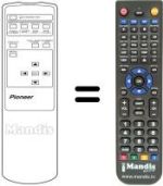 Télécommande équivalente Pioneer PDP 502 MXE