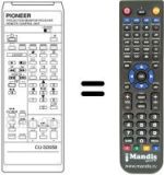 Télécommande équivalente CU-SD 058