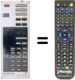 Télécommande équivalente CU-SD 5T