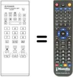 Télécommande équivalente CU-SV 1