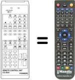 Télécommande équivalente CU-SV 4