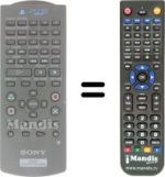 Télécommande équivalente DVD / PLAYSTATION