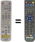 Télécommande équivalente W 8566 B0