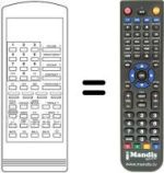 Replacement remote control FX-70
