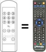 Replacement remote control RC 90