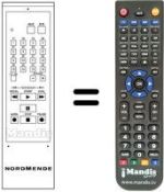 Télécommande équivalente F 2005