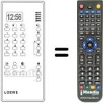 Télécommande équivalente FB 3T