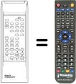 Télécommande équivalente FT 1040 A / TEXT