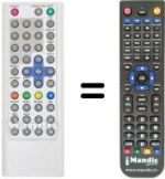 Télécommande équivalente Inno Hit IHL 37 DX