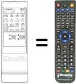 Replacement remote control IR 2000