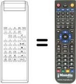 Télécommande équivalente IR 6000