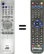 Télécommande équivalente RM-STHA 30 R