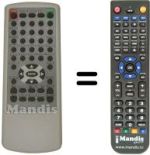 Replacement remote control KM-112