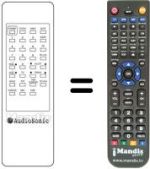 Replacement remote control Multitech KT 8349