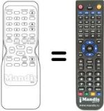 Replacement remote control Schaub Lorenz SL 8200