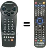 Télécommande équivalente RC-8250