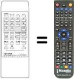 Télécommande équivalente RC-T2000