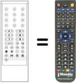 Télécommande équivalente RC 1000