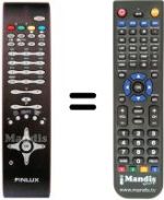 Télécommande équivalente Inno Hit IH 21005 RF