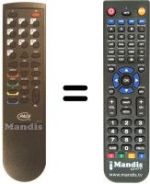 Télécommande équivalente RC 15