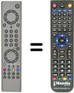 Télécommande équivalente Seg PL 42 SG