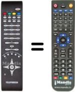 Replacement remote control Inno Hit IH 22856 T11B