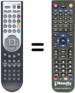 Replacement remote control Inno Hit IH 26847 T17BH