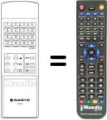 Télécommande équivalente RC 305