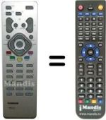 Télécommande équivalente Hifivox 20 LB 020 S4